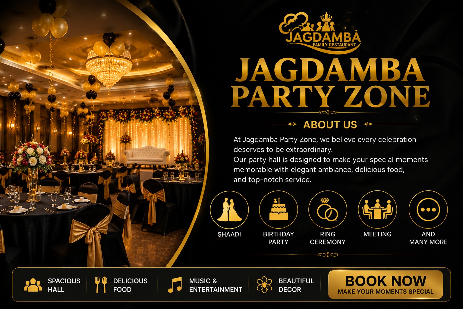 Jagdamba Party Zone